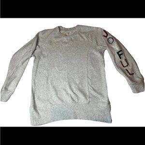 Maurices Light Gray Ribbed Sweater